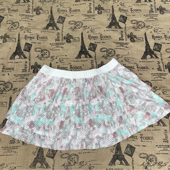 Lija Layer White/Multi Golf Skort - Picture 13 of 15